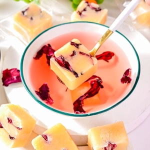 Đường phèn mật ong hoa  atiso đỏ bông bụp 1 kí 