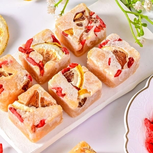 Đường phèn mật ong cam vàng kì tử 500 gram